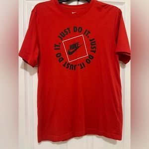 Men’s Red Nike Shirt